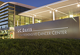exterior of the UC Davis Comprehensive Cancer Center
