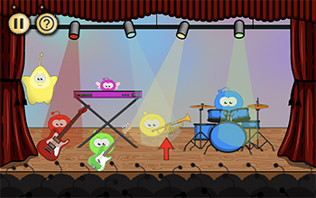 Speech powers up musical instruments in one SpokeIt minigame