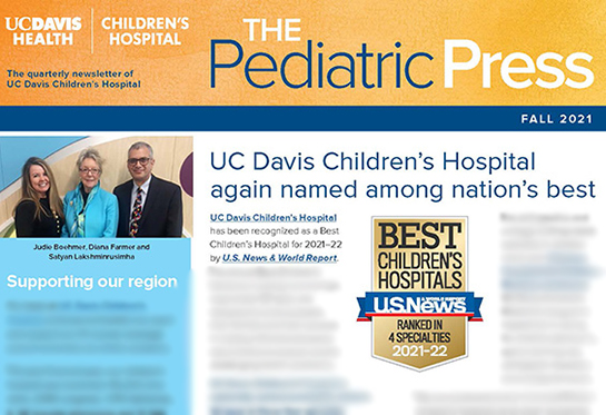 The latest issue includes news about our U.S. News & World Report Best Children&#x2019;s Hospital rankings.