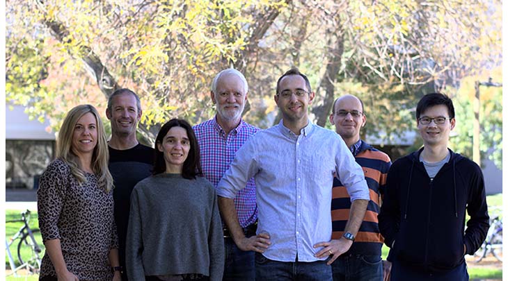 Seven UC Davis researchers who developed the predictive model