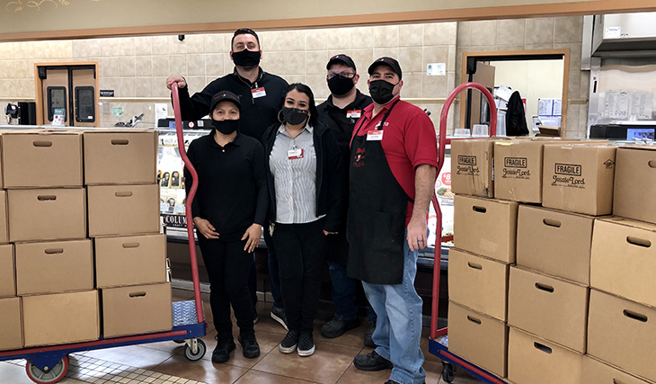 UC Davis Hospice volunteers provide Thanksgiving meals for