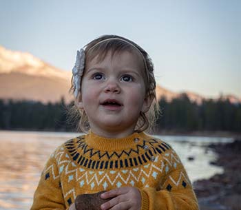 Heidi Carson at 23 months