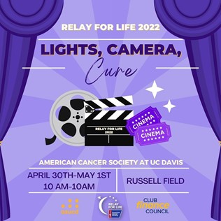 Graphic for 2022 UC Davis Relay for Life
