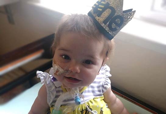 Everly Jacobson's first birthday