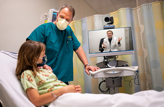 Telehealth utilizes technology to give patients and doctors the ability to communicate remotely