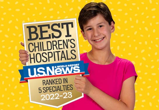  US News Best Children's Hospitals 