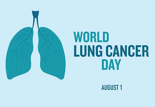 World Lung Cancer Day graphic 