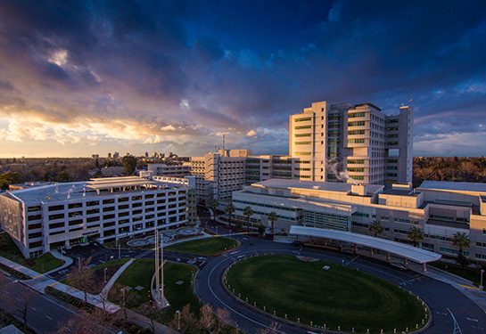 Exterior of UC Davis Medical Center