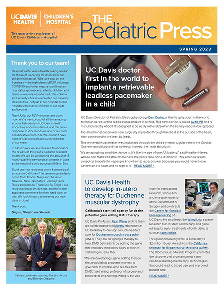 cover page of Pediatric Press