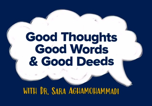 Good Thoughts, Good Deeds, Good Words cover logo