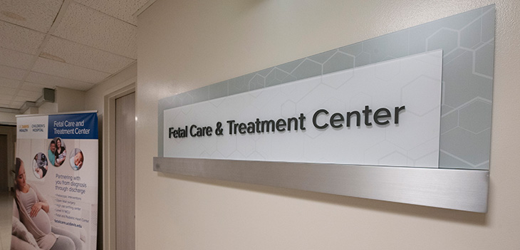 Fetal Care Center sign
