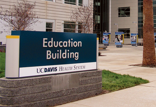 Education Building sign