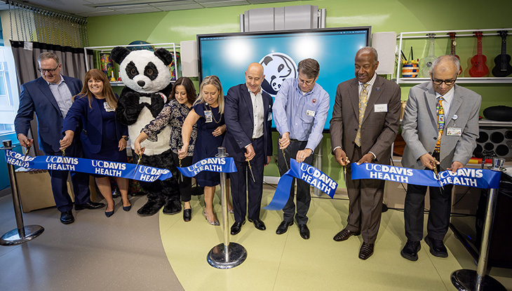 Panda Cares Center for Hope Ribbon Cutting Celebration at UC Davis Children's Hospital