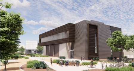 Rendering of the central utility plant