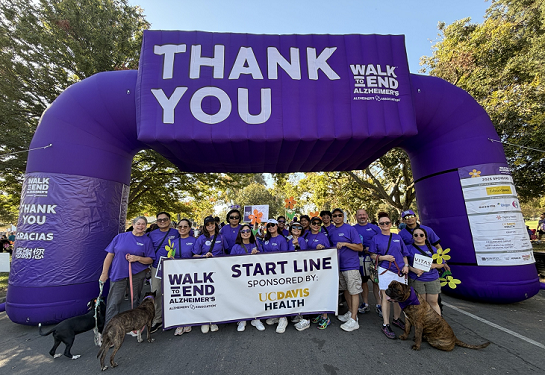 Group participates at Walk to End Alzheimer's event