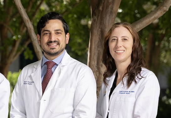 Ravi Sood, M.D., and Amelia Sorensen, M.D.