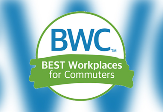 Best Workplaces for Commuters badge