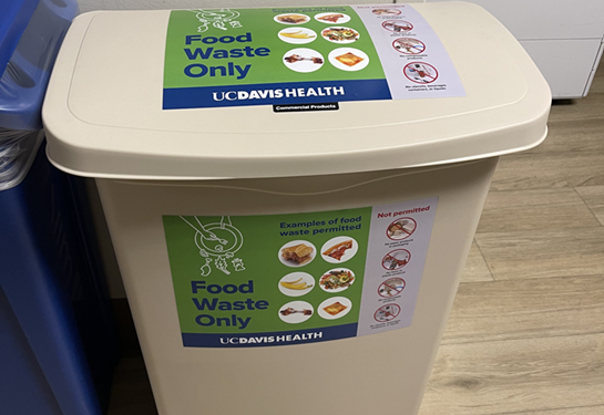 New food waste bin