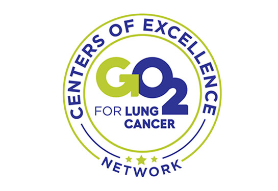 GO2 logo For Lung Cancer Logo
