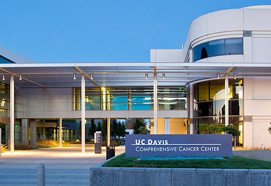 Exterior image of UC Davis Cancer Center