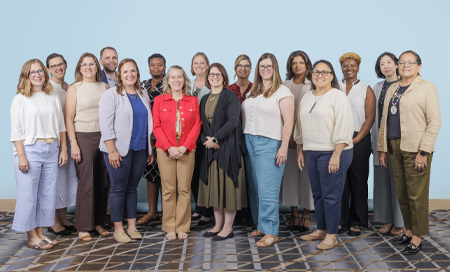 Group portrait of Betty Irene Moore Fellows gathered at the 2026 event.