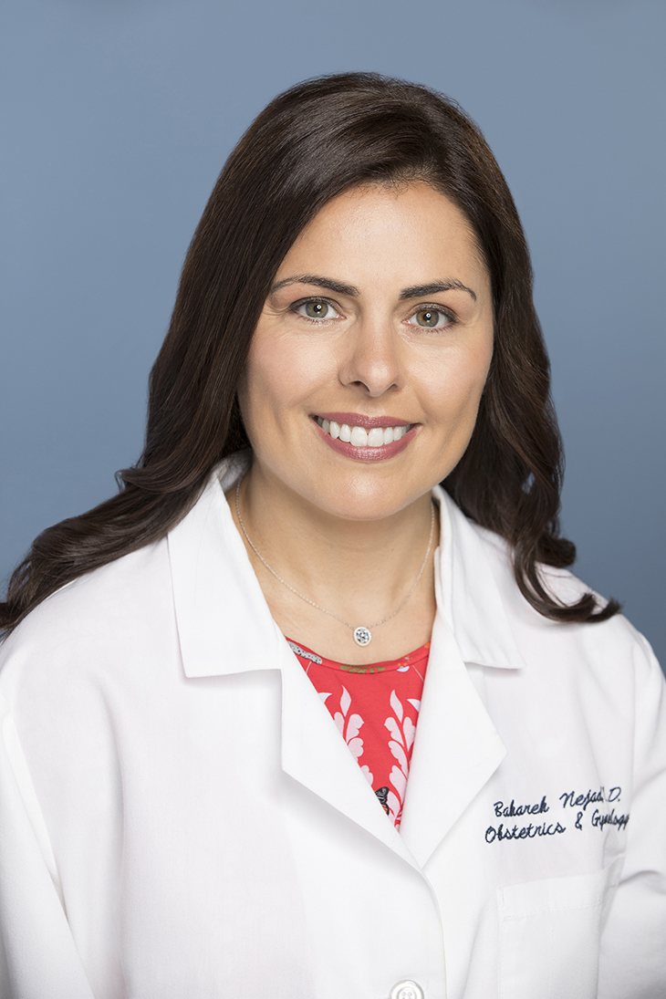 Physician in white coat