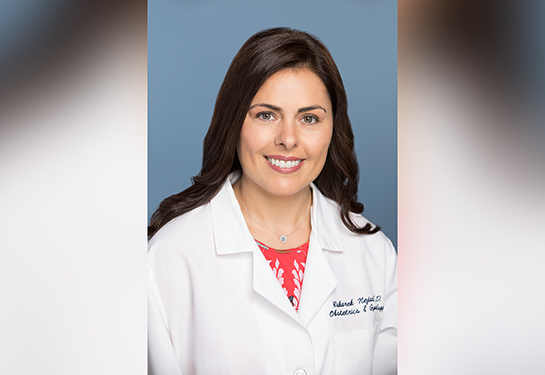 Physician in white coat