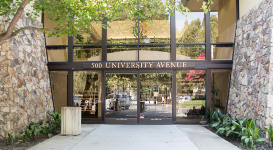 Exterior of UC Davis Health Campus Commons clinic in Sacramento, California