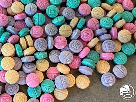 rainbow fentanyl pills from the U.S. Drug Enforcement Administration