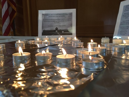 candlelit vigil