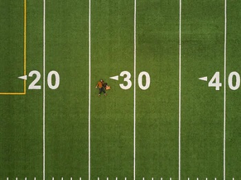 age ranges represented by football field