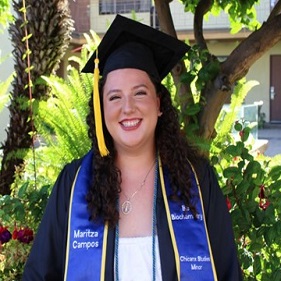 Maritza Campos, recent UCLA graduate, Prep Médico Alumna ‘22