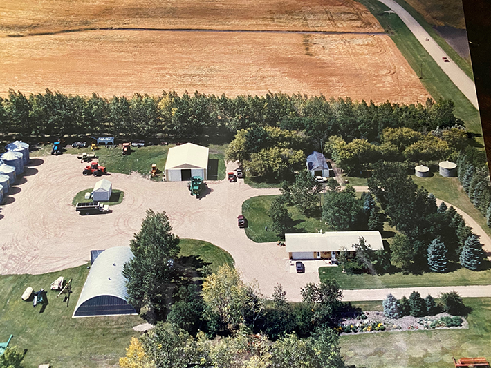 North Dakota farm