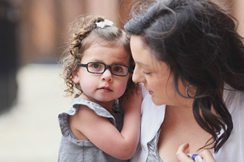 Ruby's mom reflects on Ruby's past heart defect.