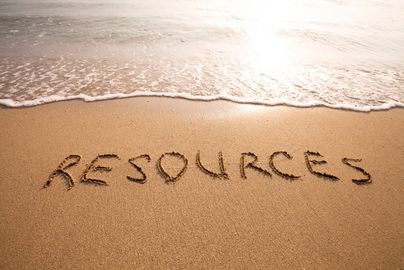 resources written in sand