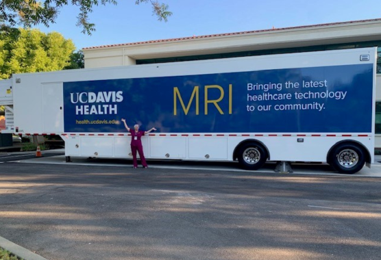 Davis Clinic Mobile MRI Trailer