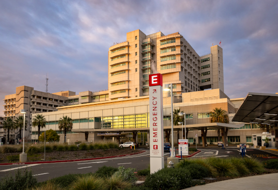 Wide shot of the Sacramento Medical Center