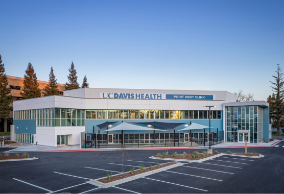 Exterior photo of the Point West Clinic