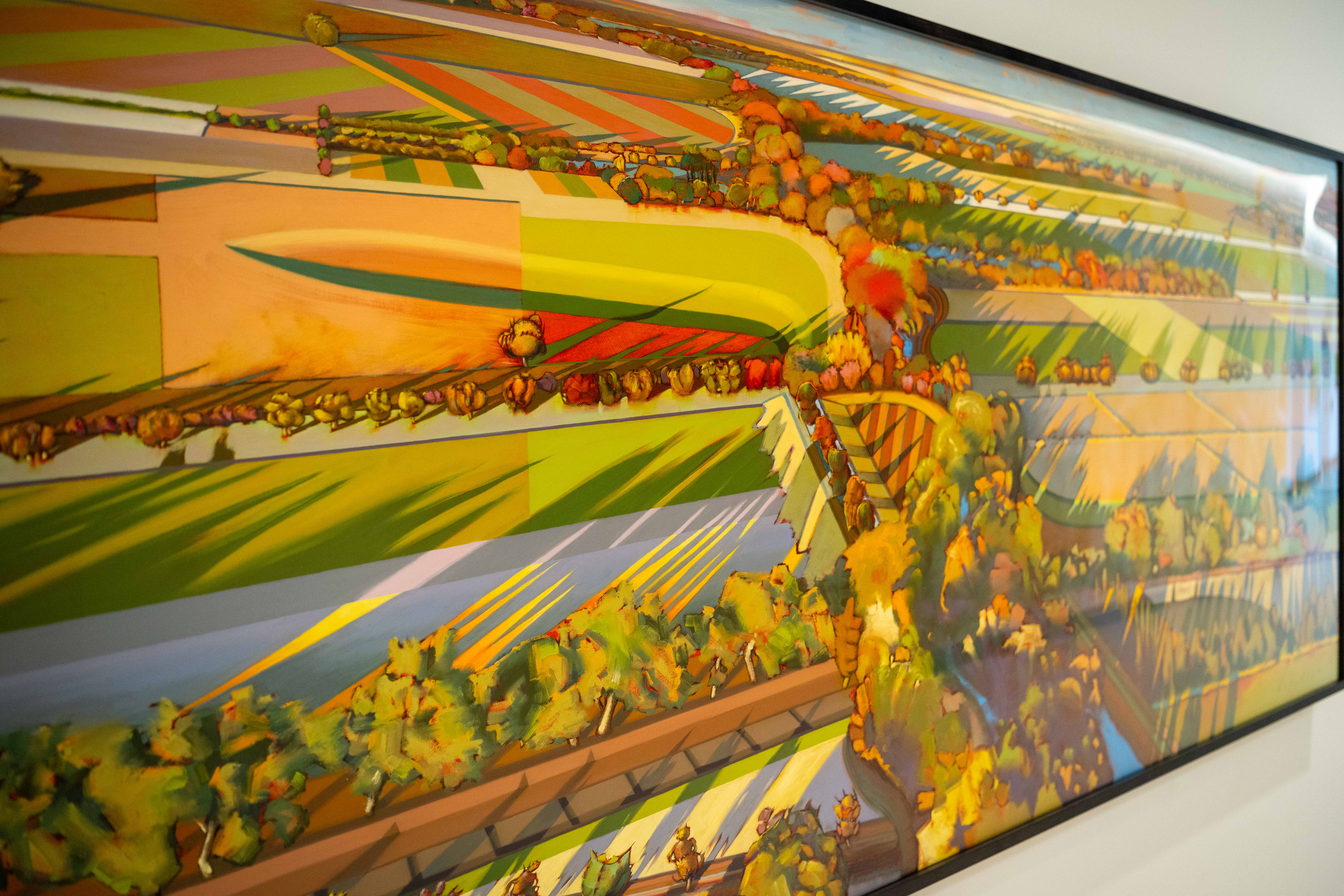 California Quilt installation photo