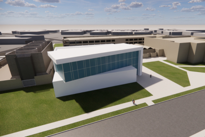 Rendering of the Central Utility Plant Expansion