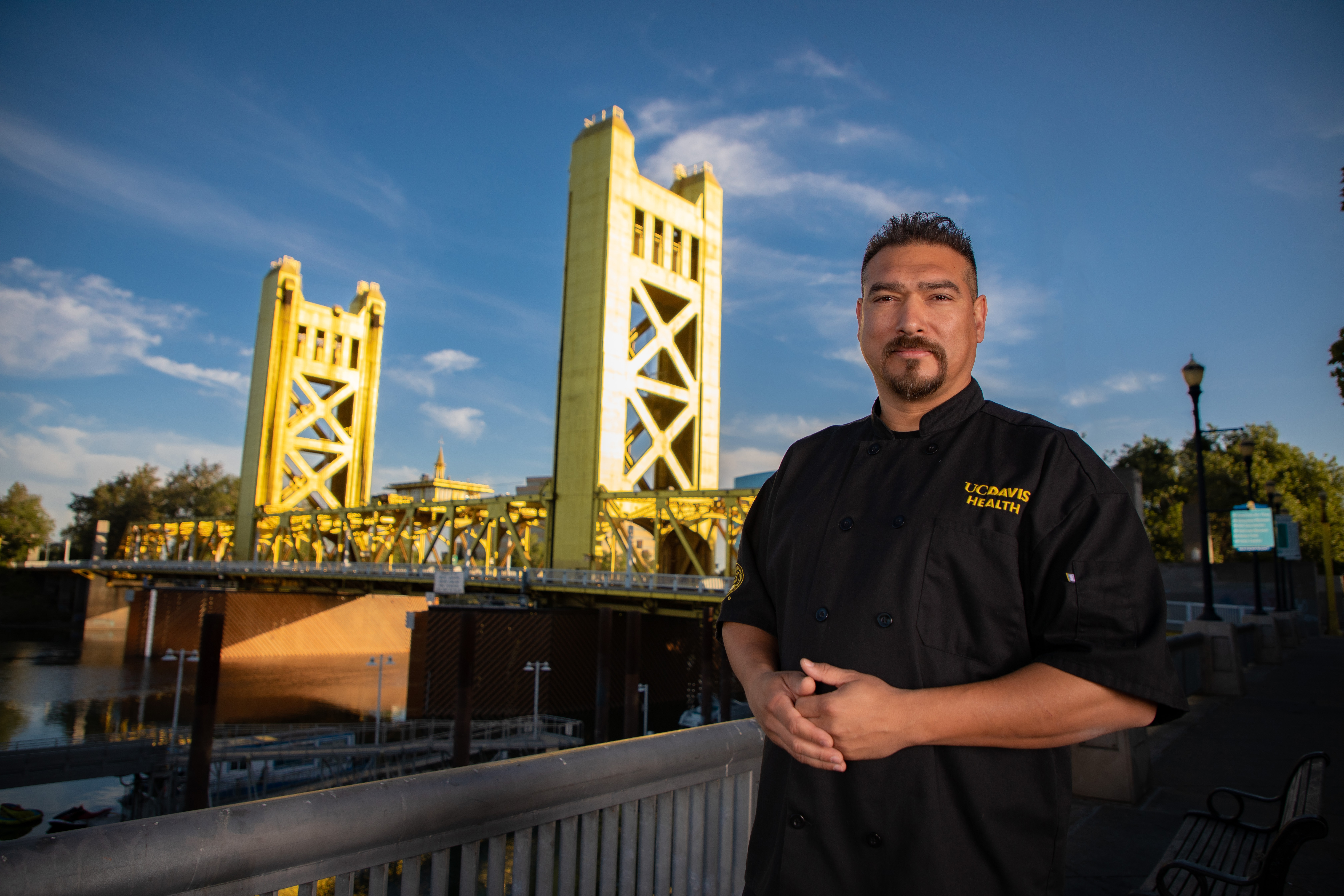 Executive chef Santana Diaz