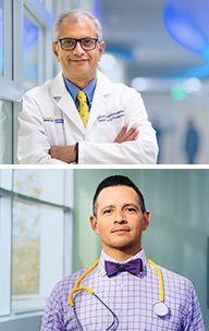 Neonatologist Satyan Lakshminrusimha and Pediatrician Érik Fernández y García