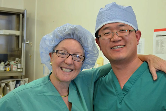 Dr. Diana Farmer and Dr. Aijun Wang
