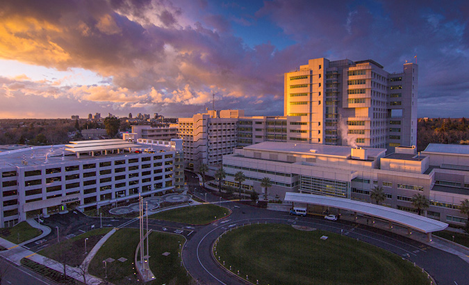 UC Davis Medical Center aerial