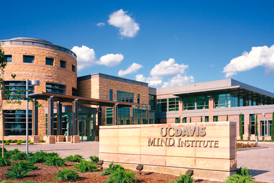 MIND Institute building on the UC Davis Health campus in Sacramento