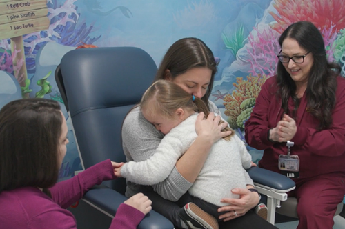 Patient at the Glassrock Clinic