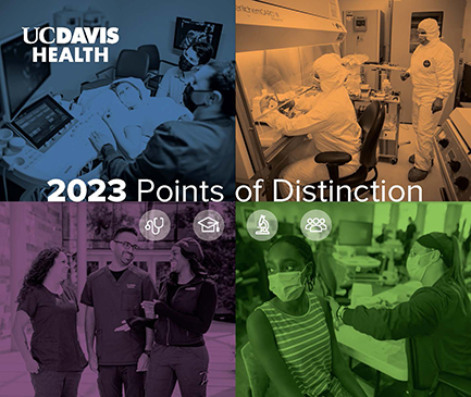 Cover of UC Davis Health Points of Distinction