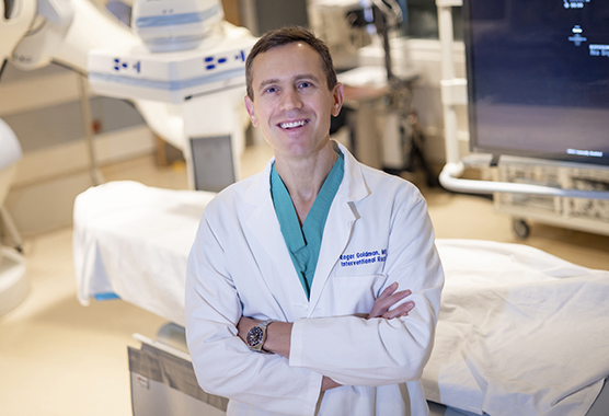 Vascular and Interventional Radiologist Roger Goldman