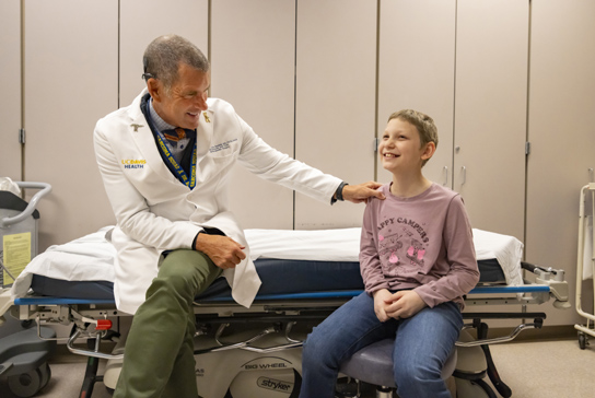 Doctor with a patient