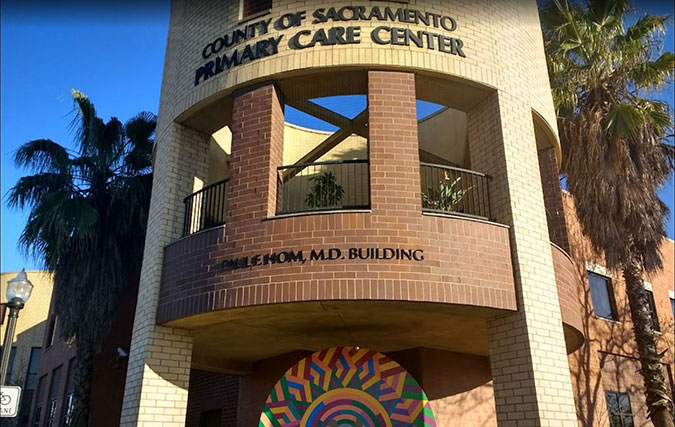 Sacramento County Health Center (SCHC), front of building